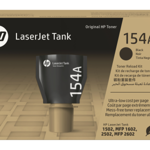 HP 154A Black Original LaserJet Tank Toner Reload Kit (W1540A)