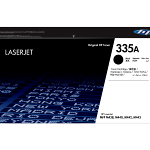 HP 335A Black Original LaserJet Toner Cartridge (W1335A)
